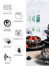 Color Glass Eva Serving Set of 12pcs