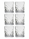 Clear Glass Tumbler Set of 6pcs