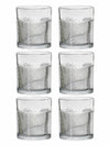 Clear Glass Tumbler Set of 6pcs