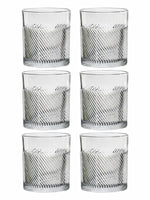 Clear Glass Tumbler Set of 6pcs