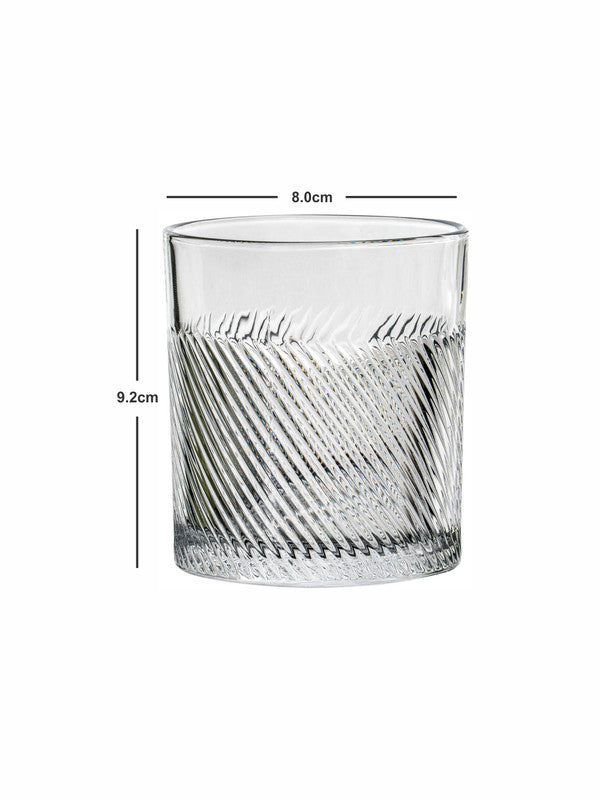 Clear Glass Tumbler Set of 6pcs