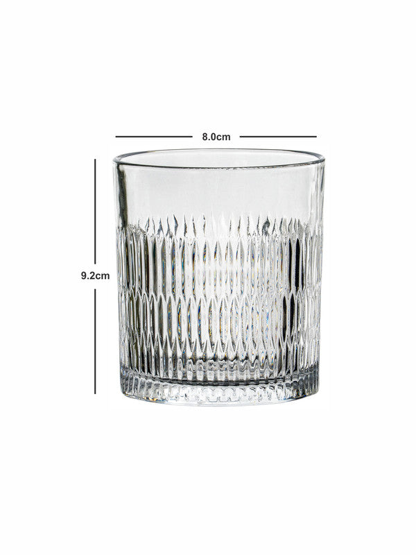 Clear Glass Tumbler Set of 6pcs