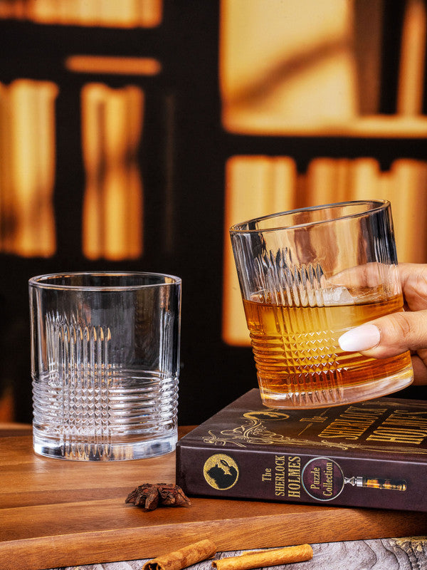 Clear Glass Tumbler Set of 6pcs