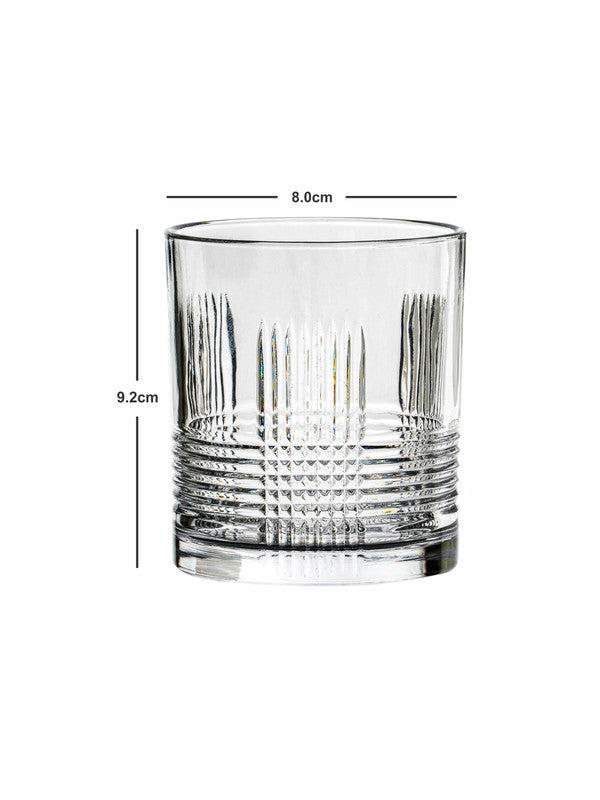 Clear Glass Tumbler Set of 6pcs