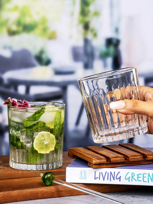 Clear Glass Tumbler Set of 6pcs