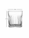 Clear Glass Tumbler Set of 6pcs