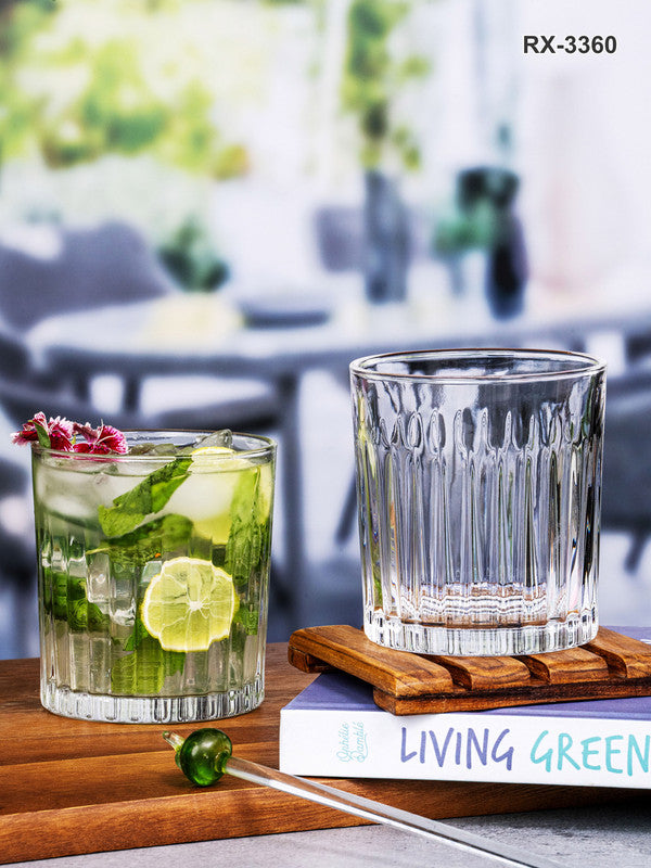 Clear Glass Tumbler Set of 6pcs