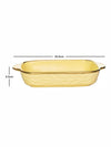 Porcelain Rectangle platter set of 2pcs