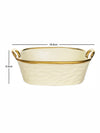 Porcelain Square serving bowl set of 2pcs