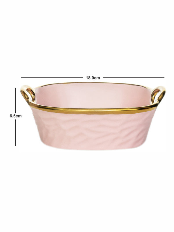 Porcelain Square serving bowl set of 2pcs
