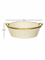 Porcelain Square serving bowl set of 2pcs