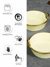 Porcelain Square serving bowl set of 2pcs
