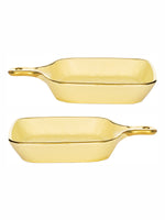 Porcelain Rectangle platter set of 2pcs