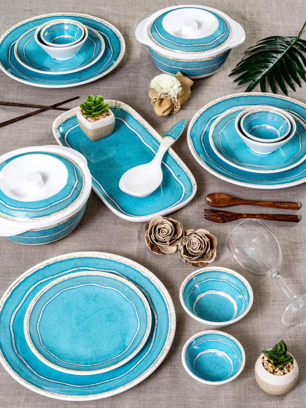 Amazon Melange Melamine Dinnerware GH Almira Melamine Dinnerware