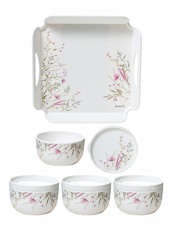 Melamine 5pcs Serving Set