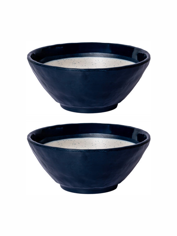 Food safe Melamine Dual Serving Bowl Set of 2pcs