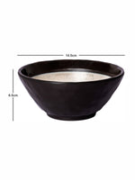 Food safe Melamine Dual Serving Bowl Set of 2pcs