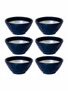 Food safe Melamine Dual Veg. Bowl Set of 6pcs