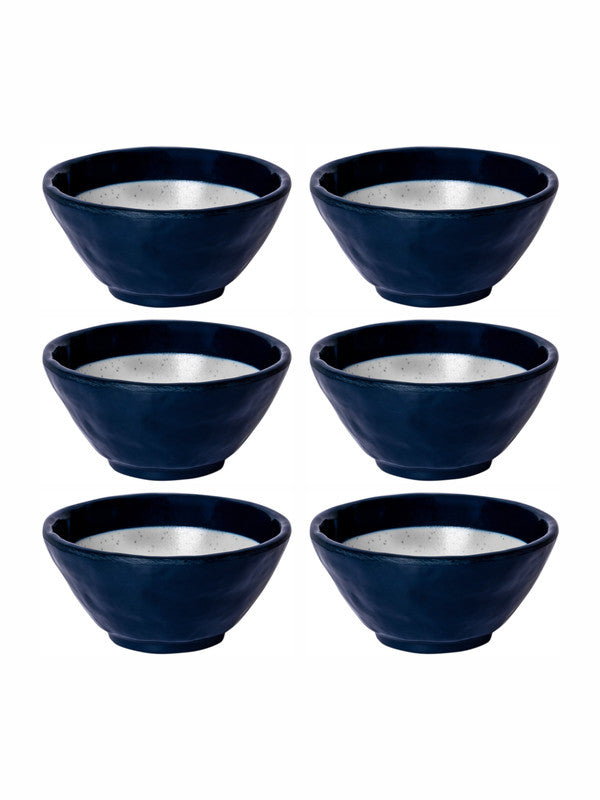 Food safe Melamine Dual Veg. Bowl Set of 6pcs