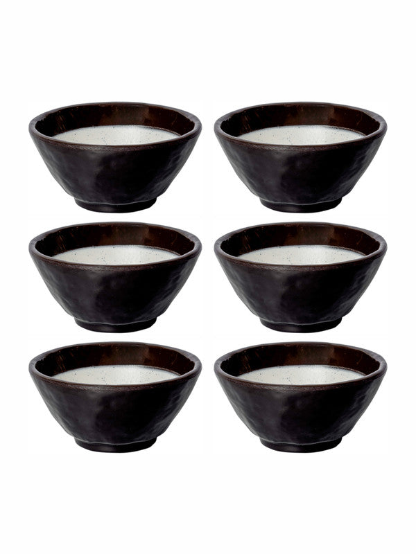 Food safe Melamine Dual Veg. Bowl Set of 6pcs