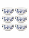 Melamine Round 6pcs Veg. Bowl Set - Indiflow