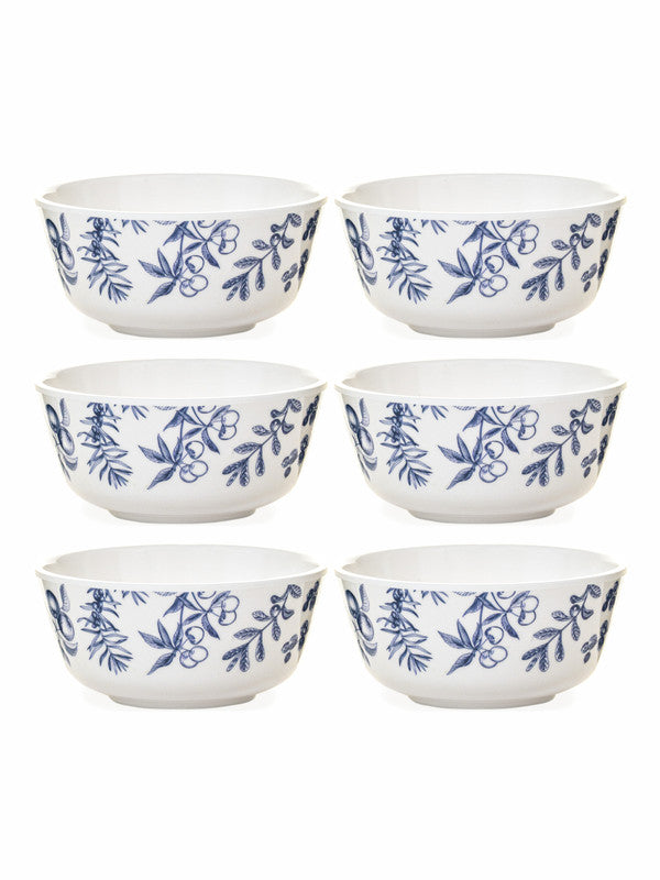 Melamine Round 6pcs Veg. Bowl Set - Indiflow