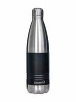 INDUS - 1000 ML ( Twin st. ) BLACK 1pc SS Vacuum Bottle