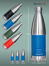 INDUS - 1000 ML ( Twin st. ) BLUE 1pc SS Vacuum Bottle