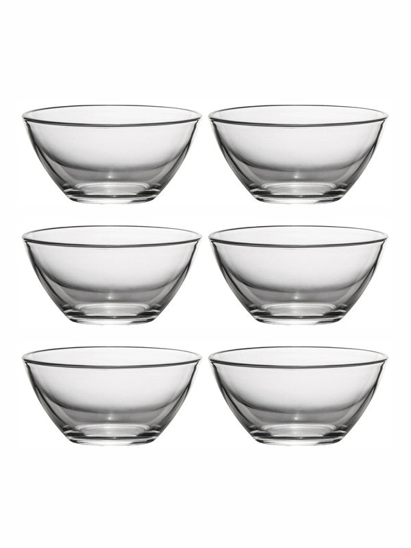 Glass Veg. Bowl Set of 6pcs