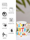 Bone China Large Coffee Mug Set of 2pcs