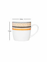 Bone China Tea/Coffee Mug (Set of 6pcs)