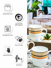 Bone China Tea/Coffee Mug (Set of 6pcs)