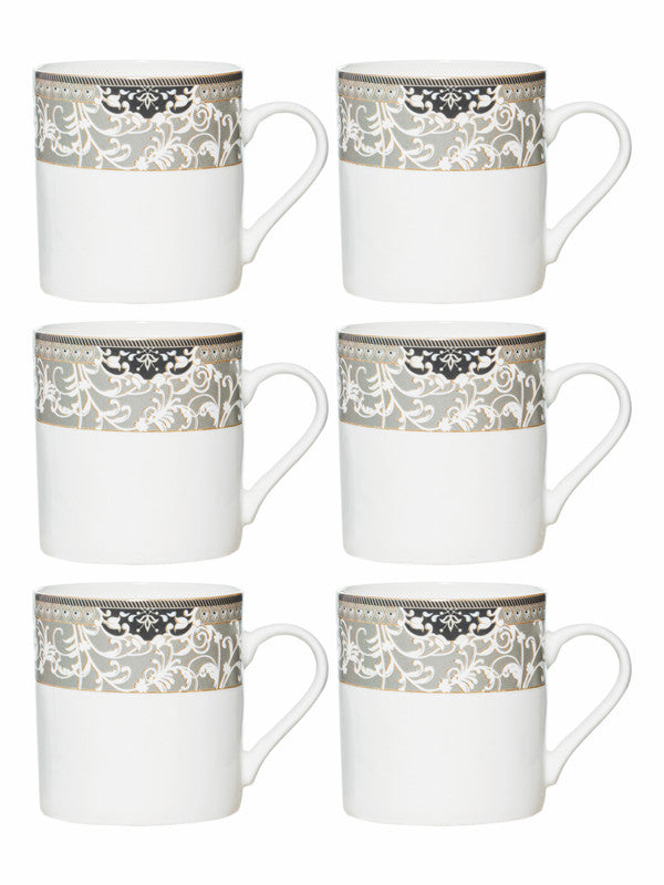 Bone China Tea/Coffee Mug (Set of 6pcs)