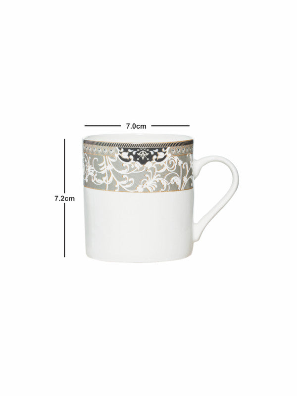 Bone China Tea/Coffee Mug (Set of 6pcs)