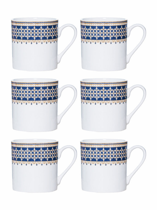 Bone China Tea/Coffee Mug (Set of 6pcs)