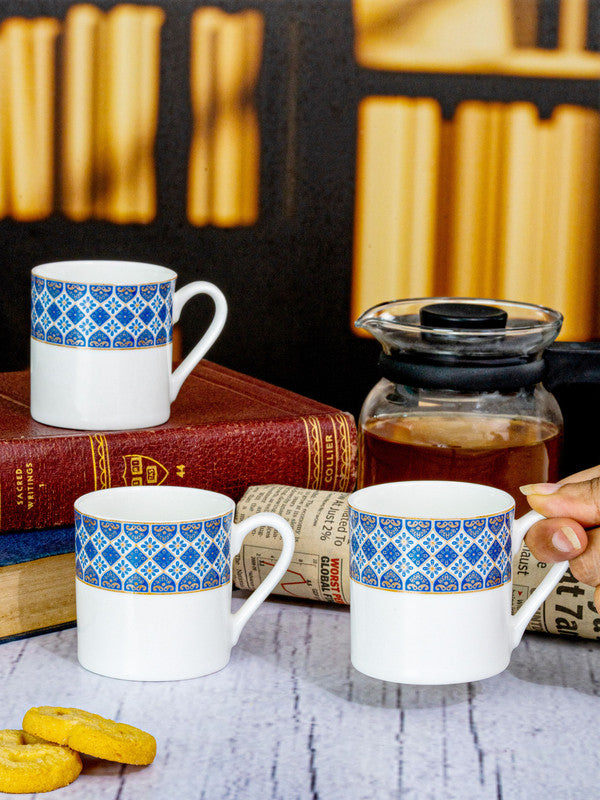 Bone China Tea/Coffee Mug Set of 6pcs