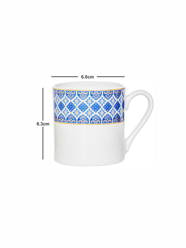 Bone China Tea/Coffee Mug Set of 6pcs