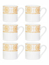Bone China Tea/Coffee Mug Set of 6pcs
