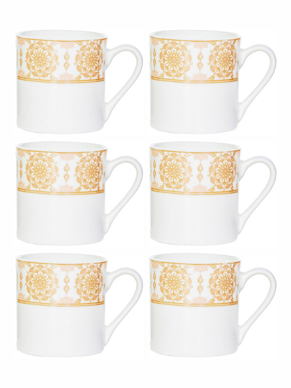 Bone China Tea/Coffee Mug Set of 6pcs