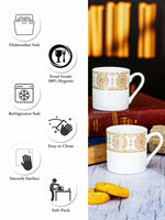 Bone China Tea/Coffee Mug Set of 6pcs
