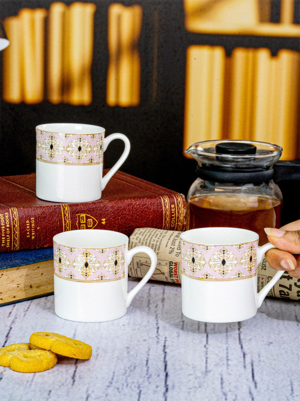 Bone China Tea/Coffee Mug Set of 6pcs