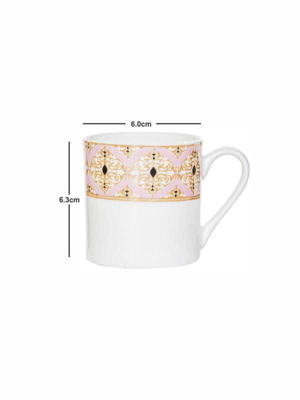 Bone China Tea/Coffee Mug Set of 6pcs