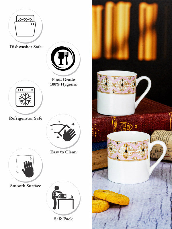 Bone China Tea/Coffee Mug Set of 6pcs