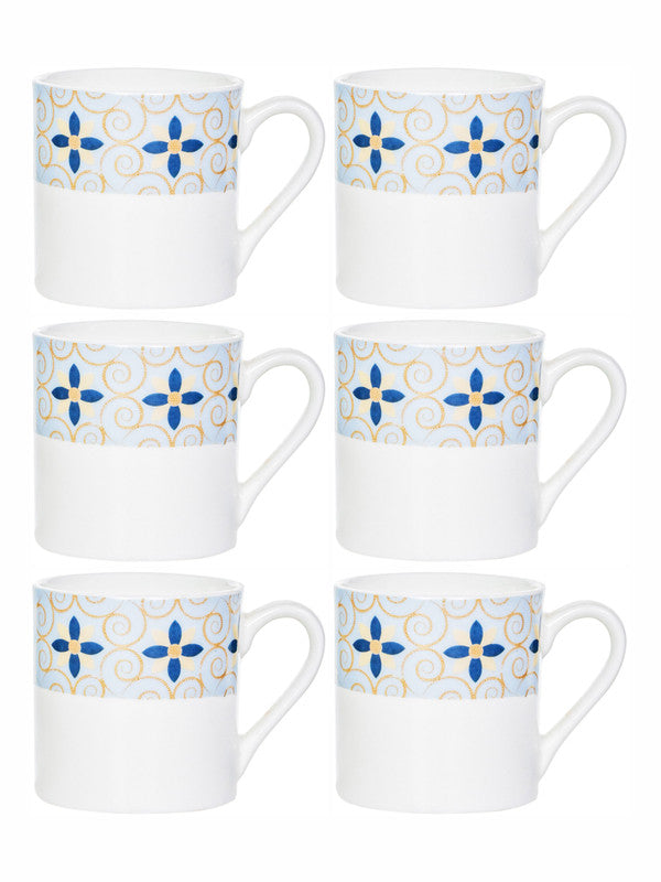 Bone China Tea/Coffee Mug Set of 6pcs