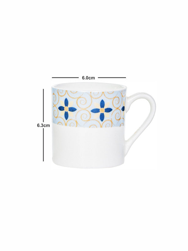 Bone China Tea/Coffee Mug Set of 6pcs