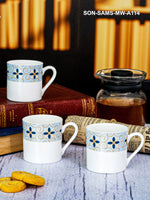 Bone China Tea/Coffee Mug Set of 6pcs
