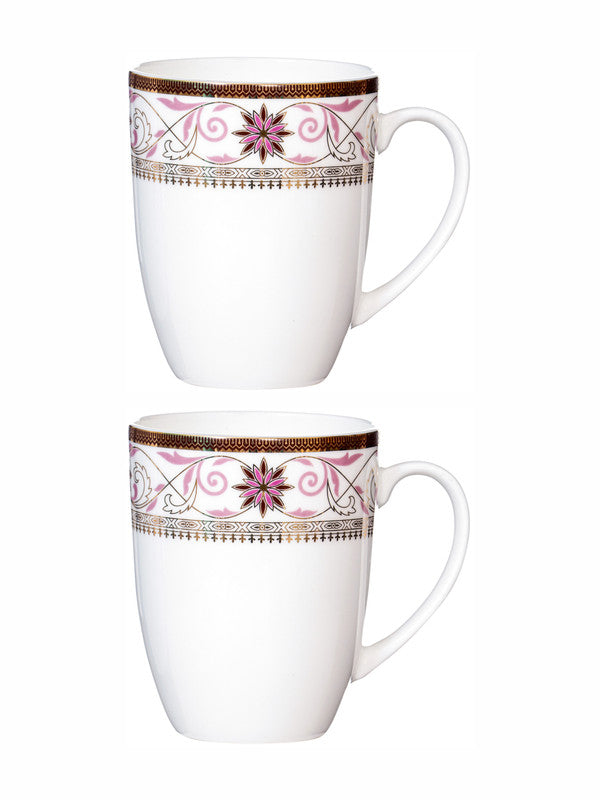 Bone China Large Coffee Mug Set of 2pcs