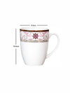 Bone China Large Coffee Mug Set of 2pcs