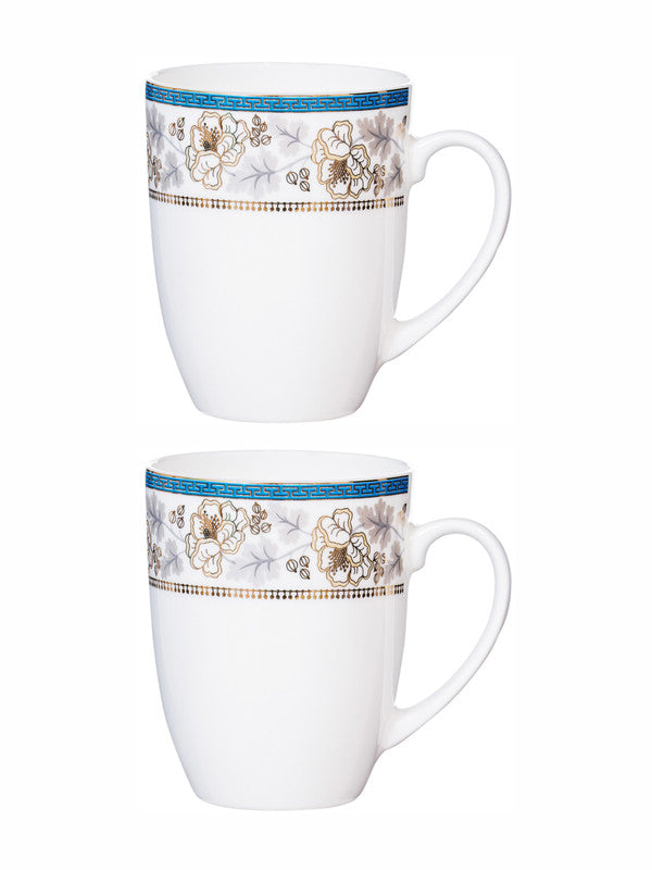 Bone China Large Coffee Mug Set of 2pcs
