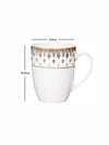 Bone China Large Coffee Mug Set of 2pcs